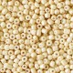 Seed beads 11/0 (2mm) Soft creamy yellow